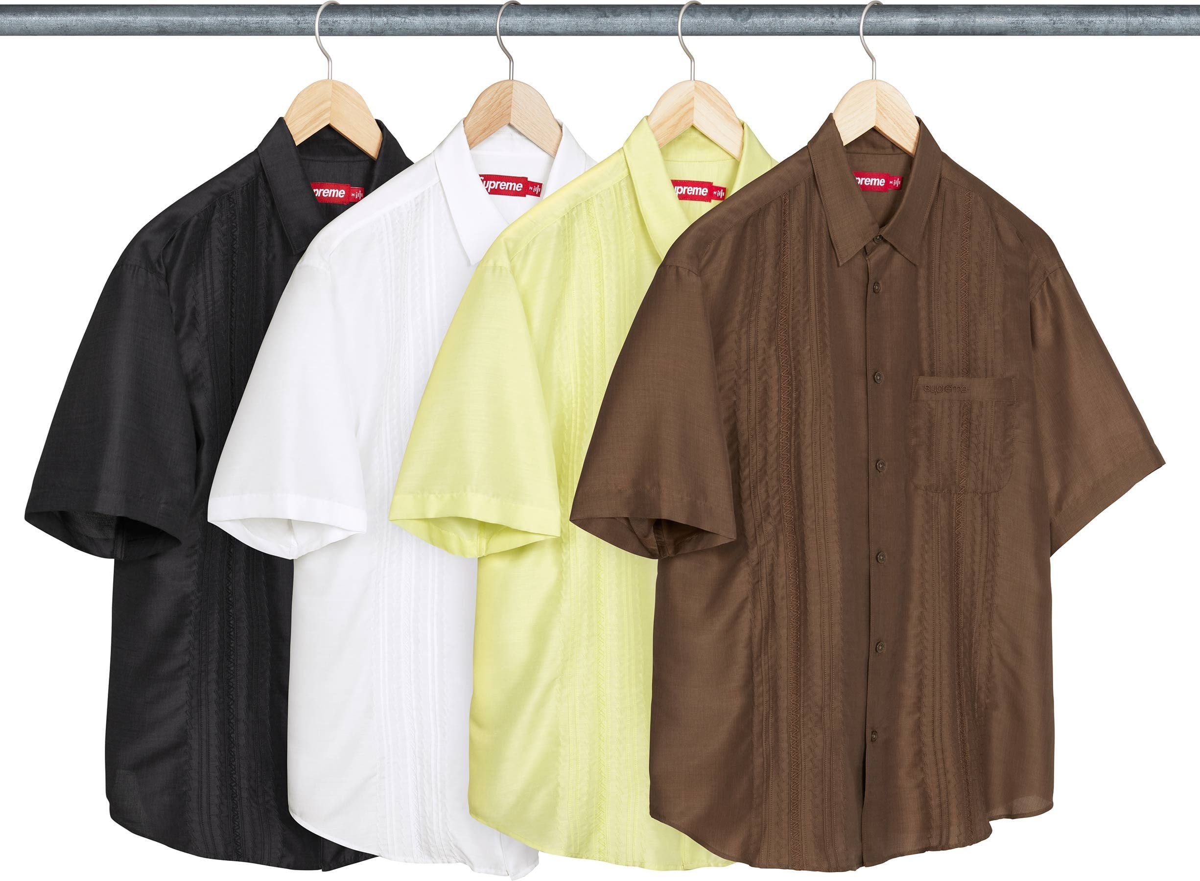 Pintuck S/S Shirt